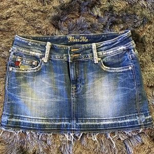 Miss Me Denim Skirt